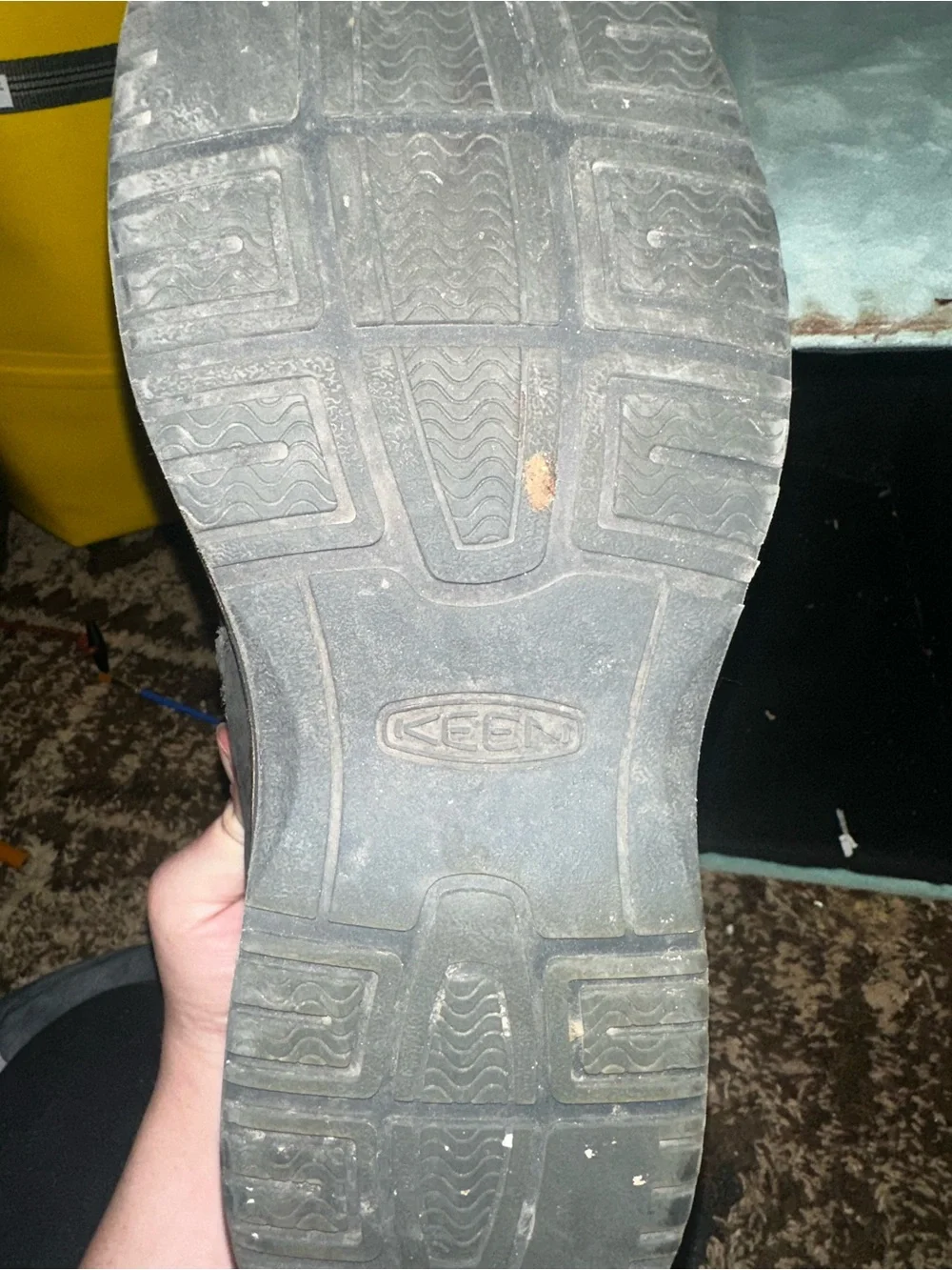 Black keen boot